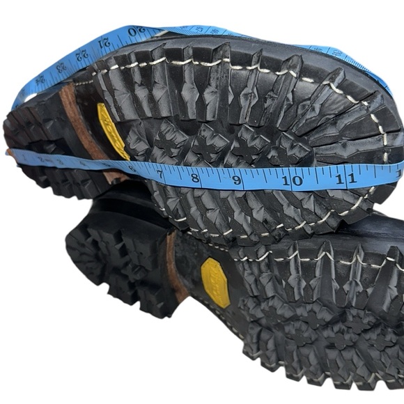 WESCO HIGHLINER 16” #100 VIBRAM LUG SOLE LACE UP MEN’S BOOTS SIZE 9 WIDE CALF - Picture 15 of 17